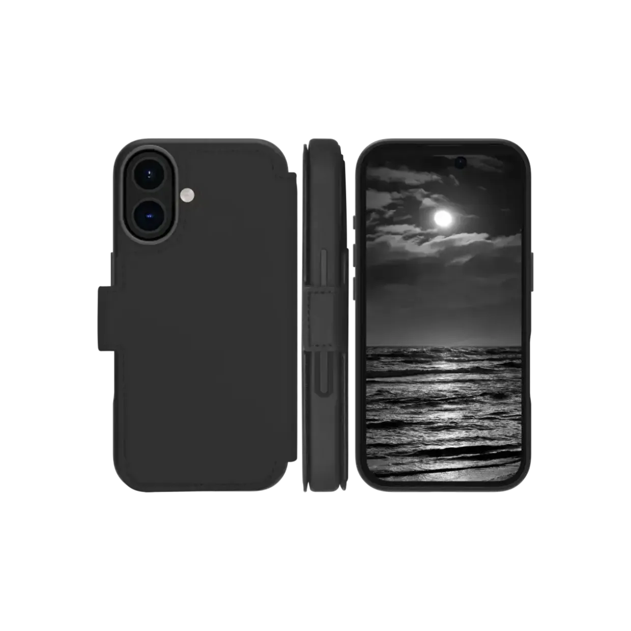 Mobilcover - Dbramante1928 - Lynge MS ICON - iPhone 16 - Sort