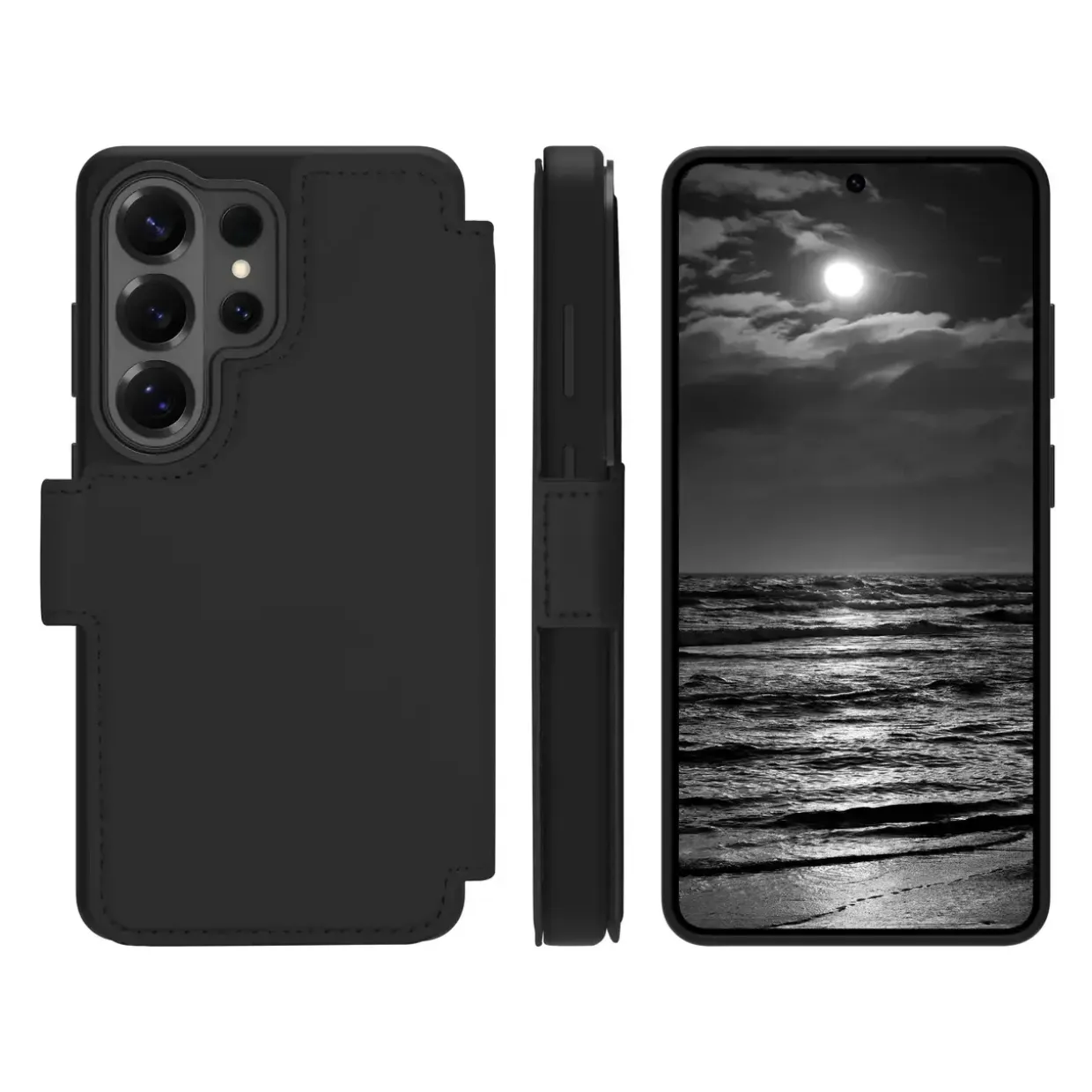 Mobilcover Dbramante1928 Lynge QI2 ICON - Galaxy S26 Ultra - Sort