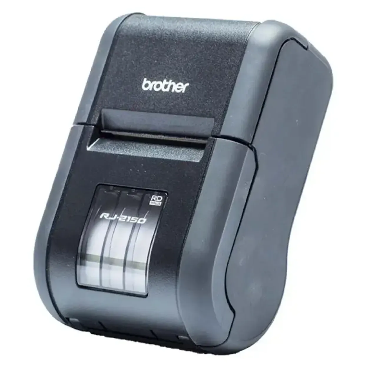 Mobil kvitterings- og labelprinter Brother RJ-2150 op t/58mm USB & Bluetooth Sort