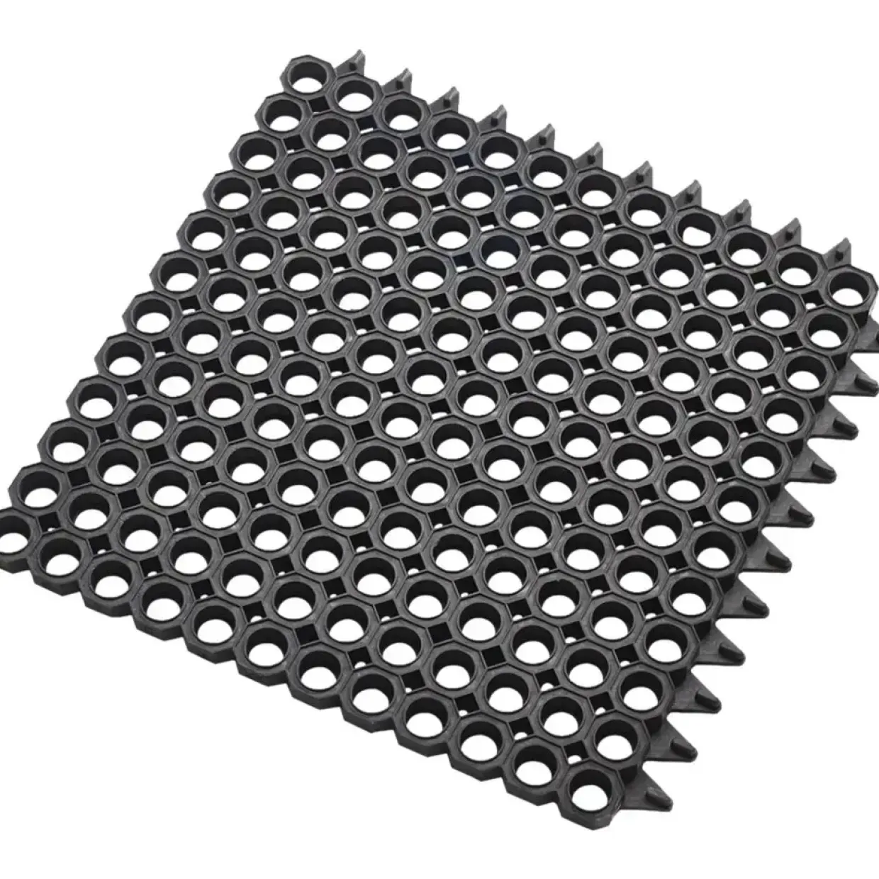Modulmåtte, Proff, 500x500x230mm, sort, gummi