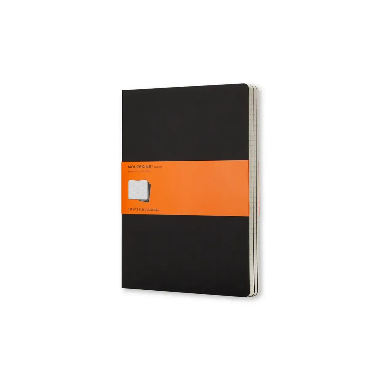 MOLESKINE Notesbog Cahier Journal linieret XL 3-pack