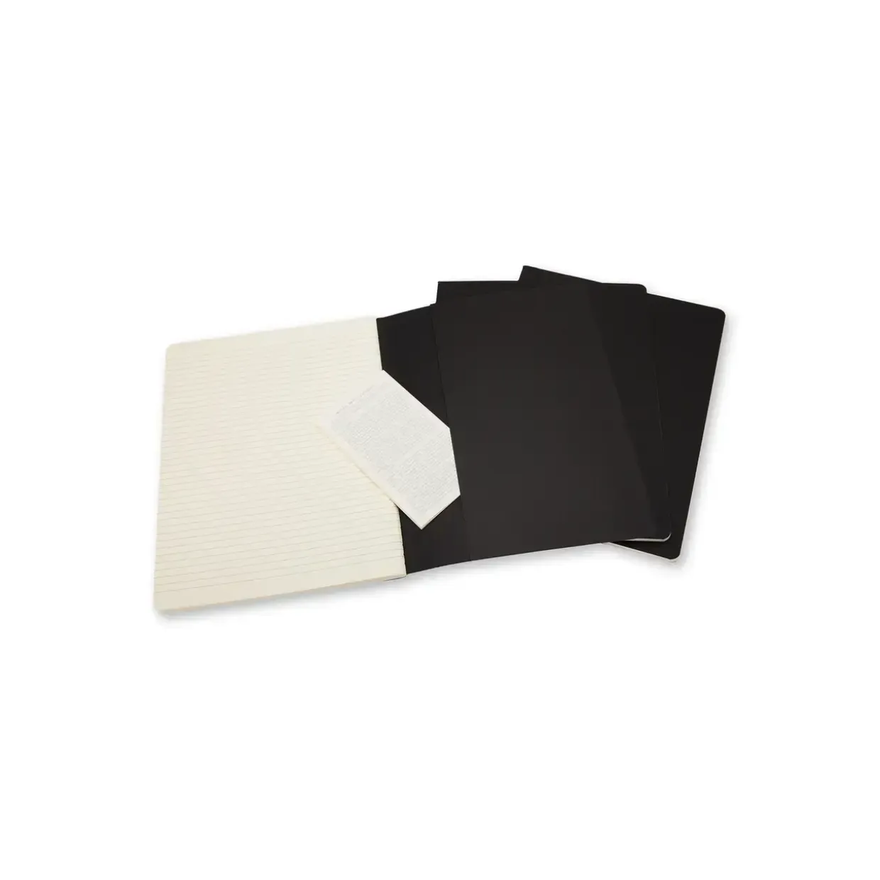 MOLESKINE Notesbog Cahier Journal linieret XL 3-pack