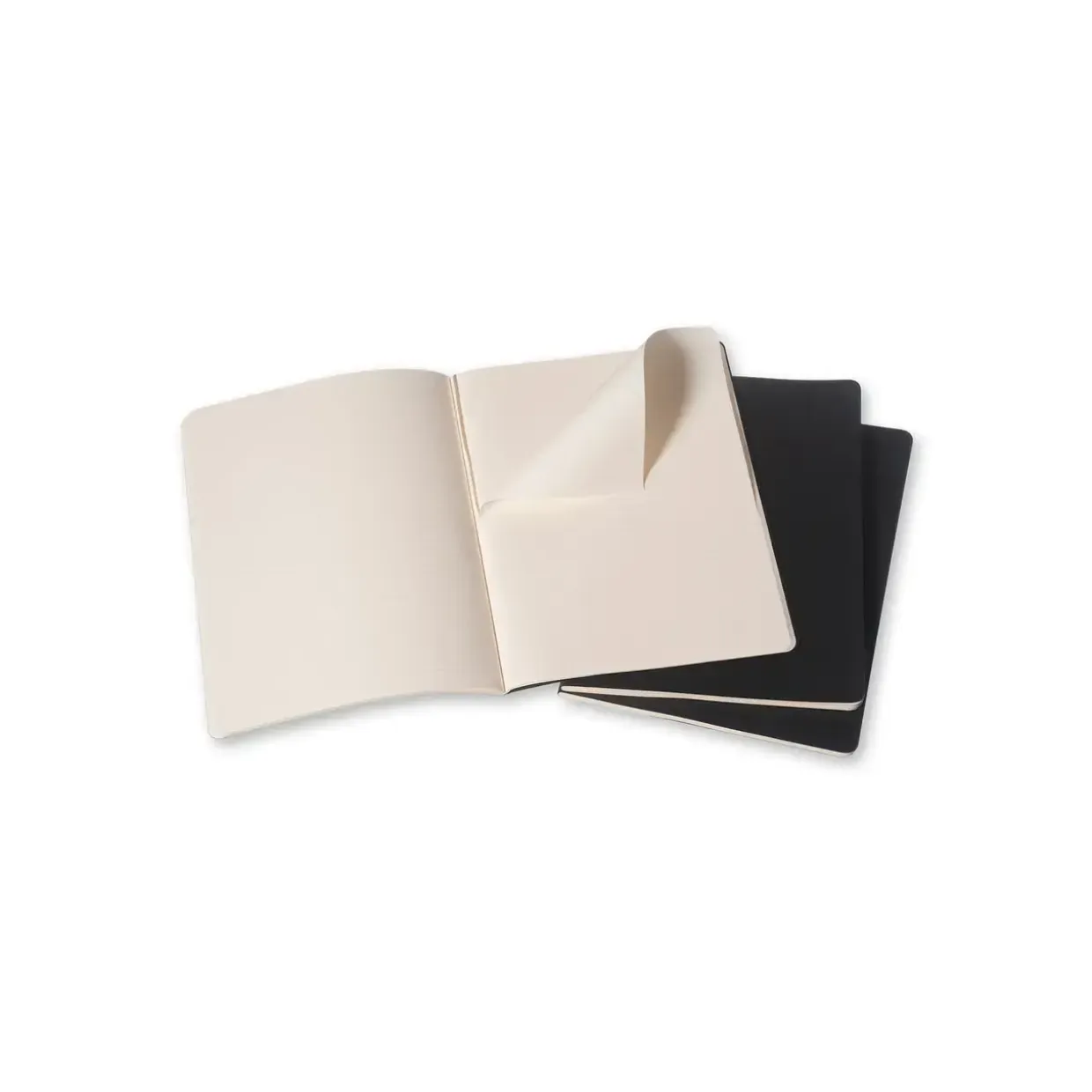 MOLESKINE Notesbog Cahier Journal linieret XL 3-pack