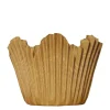 Muffinform blomster brun 50x49 35mm 1000stk