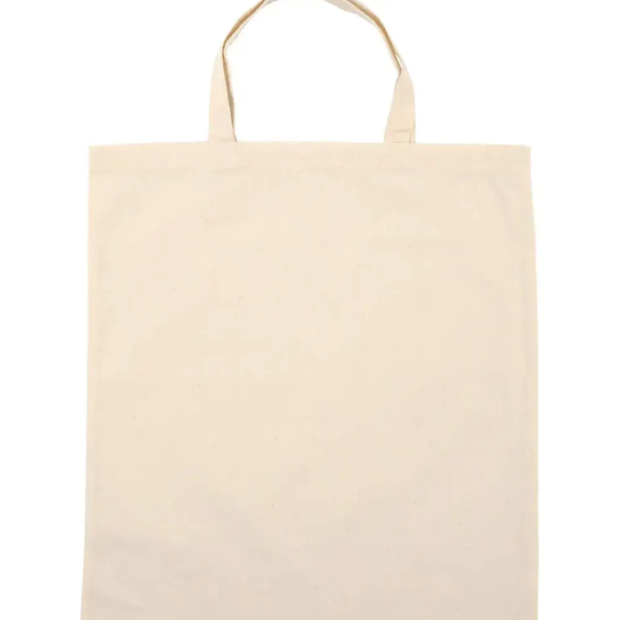 Mulepose lys naturfarve 38 x 42 cm - 5 stk