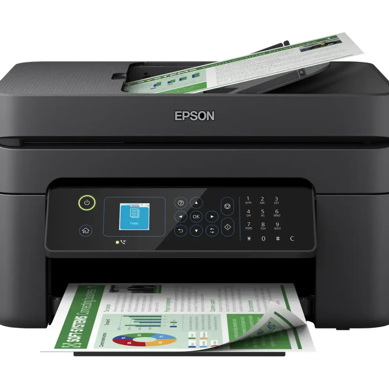 Multifunktionsprinter - Epson WorkForce WF-2935DWF - Inkjet - A4 - Wi-Fi