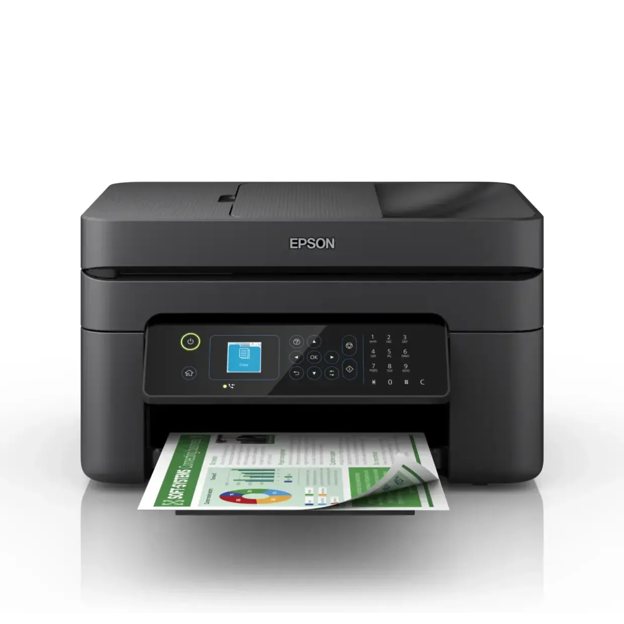 Multifunktionsprinter - Epson WorkForce WF-2935DWF - Inkjet - A4 - Wi-Fi