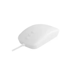 Mus, Cherry Active Key Hygiene Mouse 3 Buttons Scroll Watertight USB, hvid - Køb minimum 60 stk.