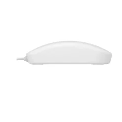 Mus, Cherry Active Key Hygiene Mouse Scroll Sensor Watertight USB, hvid