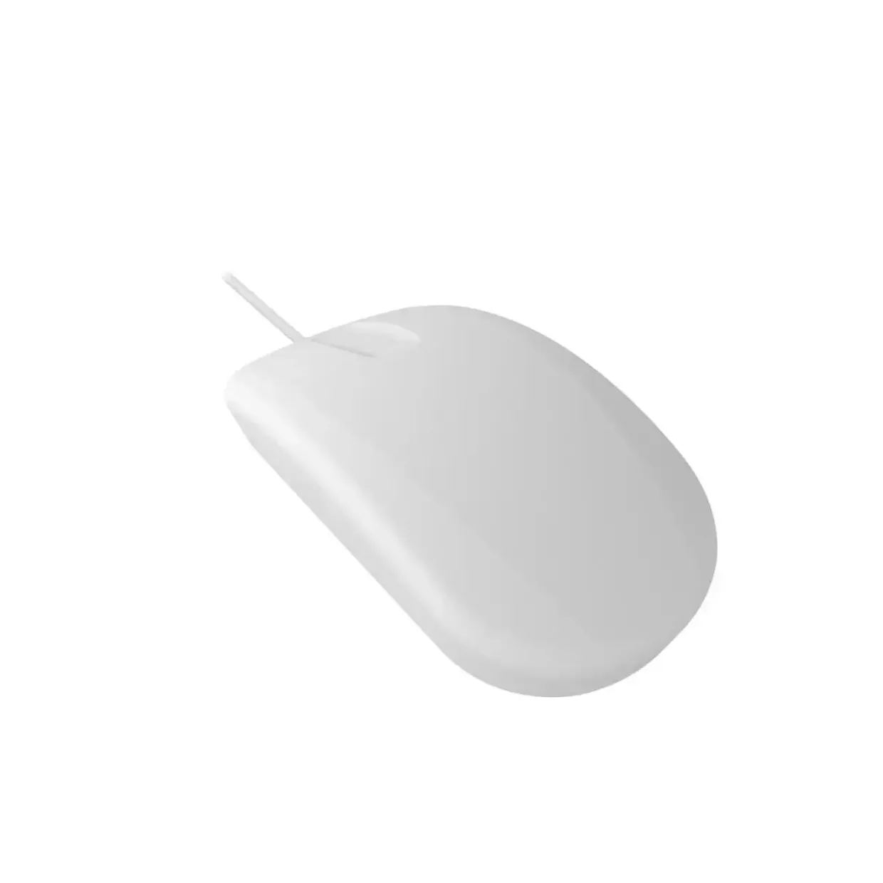 Mus, Cherry Active Key Hygiene Mouse Scroll Sensor Watertight USB, hvid