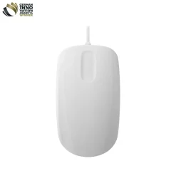 Mus, Cherry Active Key Hygiene Mouse Scroll Sensor Watertight USB, hvid