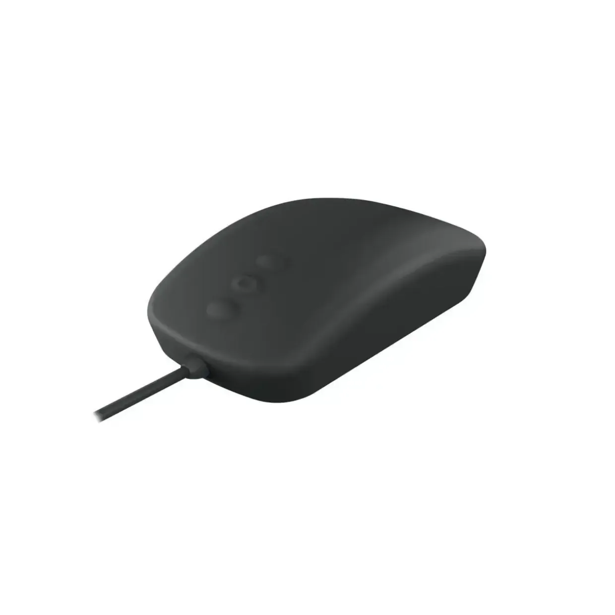 Mus, Cherry Active Key Hygiene Mouse 3 Buttons Scroll Watertight USB, Black