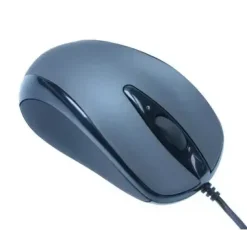 Mus - MediaRange Optical 3-button - Kablet - Sort/Grå