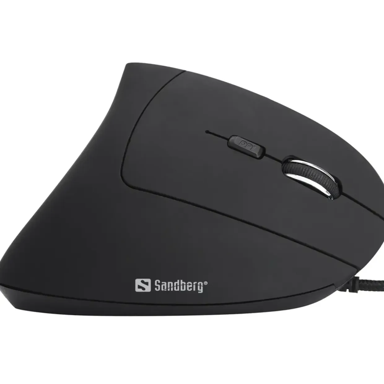 Mus Sandberg Wired Vertical Mouse Black