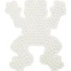 Nabbi Bio Beads perleplade, frø, H: 0.5 cm, str. 10x12 cm, 1 stk.