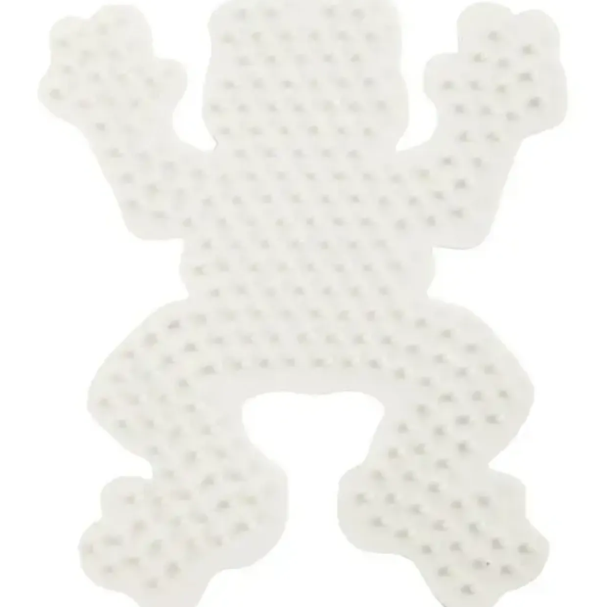 Nabbi Bio Beads perleplade, frø, H: 0.5 cm, str. 10x12 cm, 1 stk.