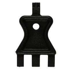 Nøgle - dispenser nøgle plast til hvid dispenser - sort - 5 stk