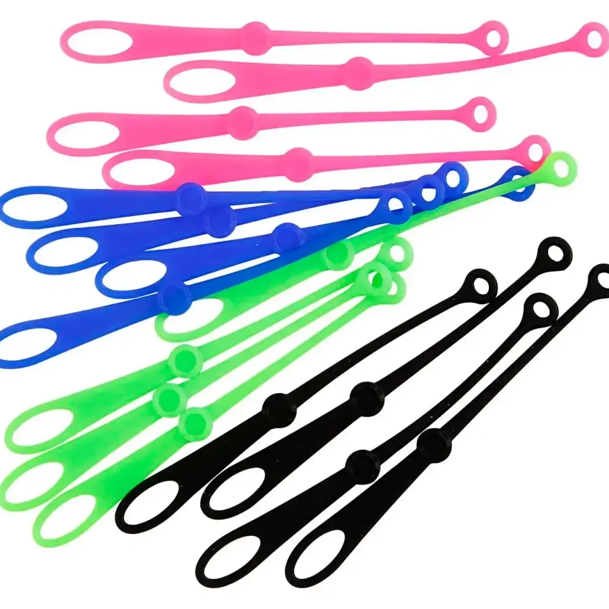 Nøglevedhæng plast L: 10,5 cm - 42 ass.