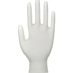 Nitrilhandsker Abena Classic M hvid pudderfri New - 150 stk