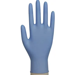 Nitrilhandsker Abena Excellent L blå New pudderfri - 100 stk