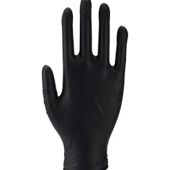 Nitrilhandsker, Essentialz, XL, sort, nitril, pudderfri - 100 stk