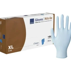 Nitrilhandsker, XL, blå, nitril, COATS, pudderfri - 1000 stk