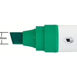Nobo WB Marker Glide Jumbo skrå 10mm grøn - 4 stk