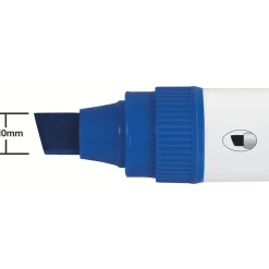 Nobo WB Marker Glide Jumbo skrå 10mm blå - 4 stk
