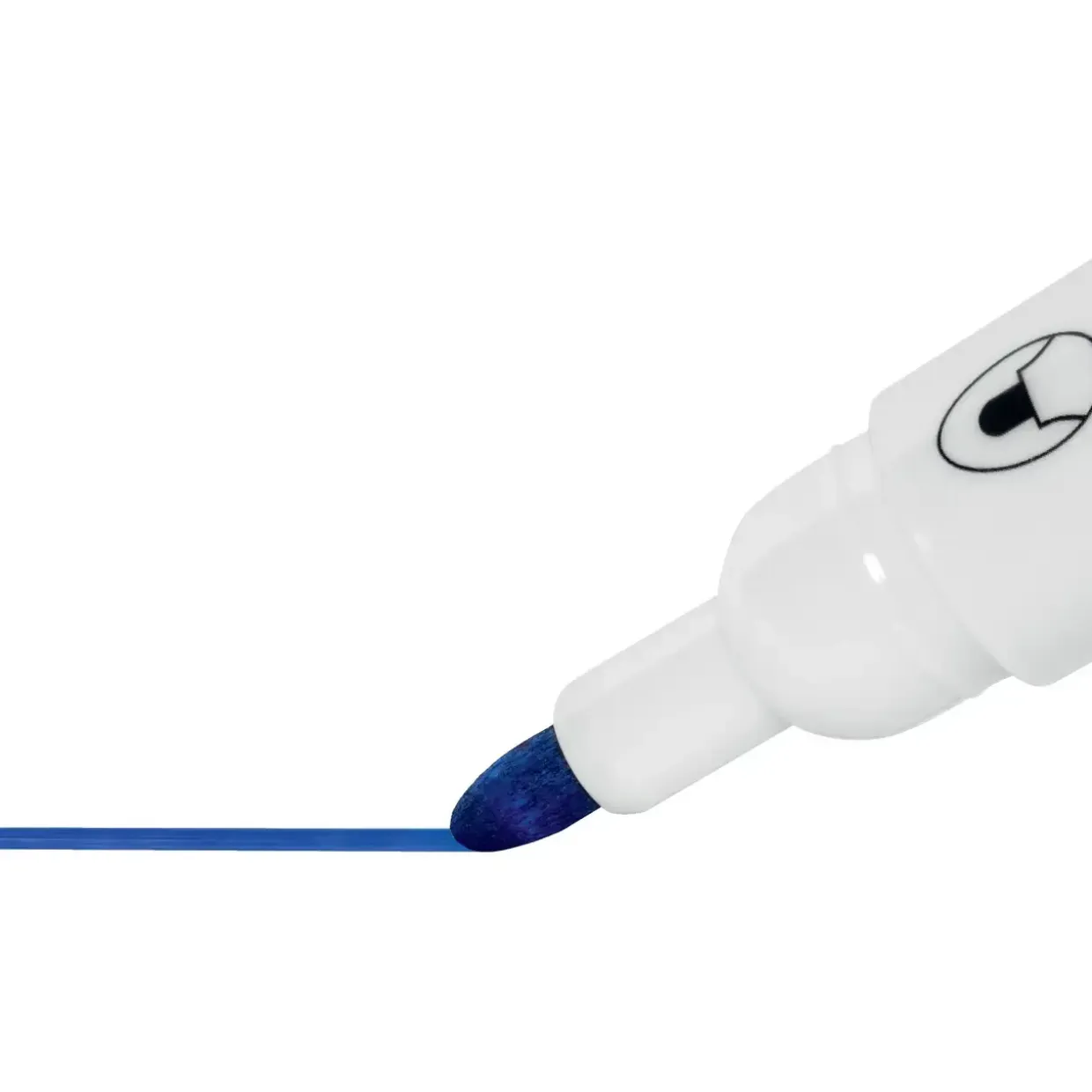 Nobo WB Marker Glide rund 2mm blå - 10 stk