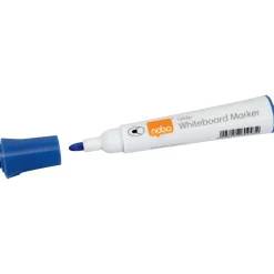 Nobo WB Marker Glide rund 2mm blå - 10 stk