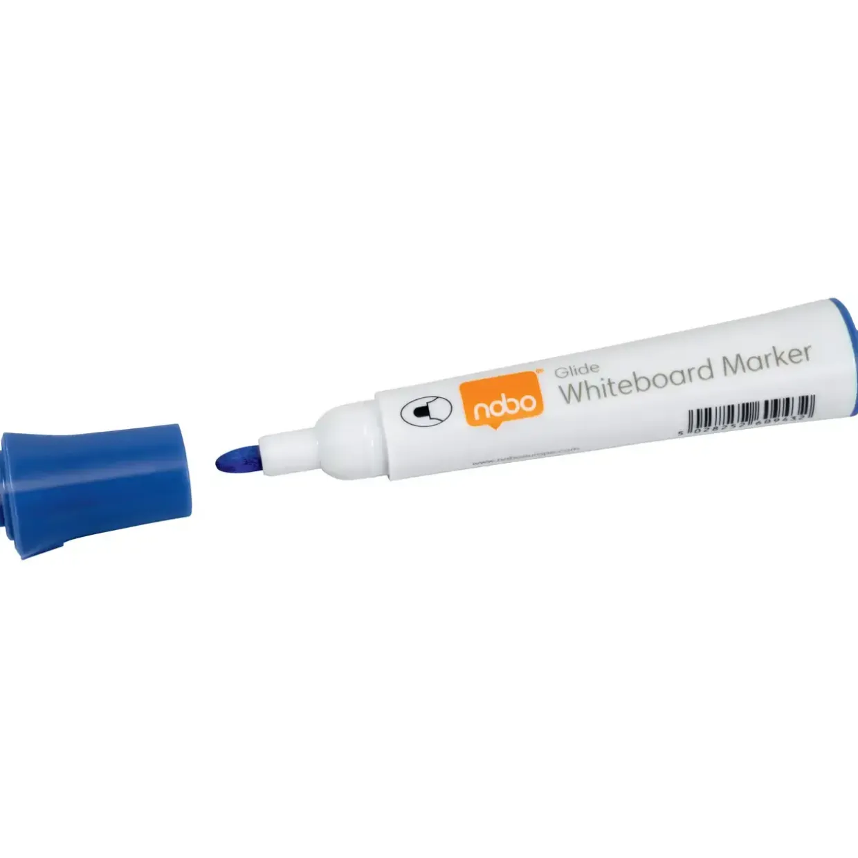 Nobo WB Marker Glide rund 2mm blå - 10 stk