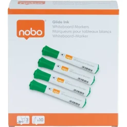 Nobo WB Marker Glide rund 2mm grøn - 10 stk