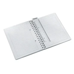 Notesblok Leitz WOW PP A5 m/hul lin 80 ark grøn - Køb minimum 6 stk.