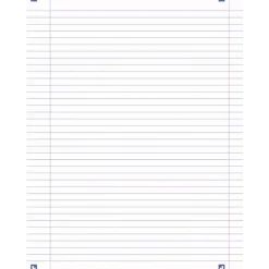 Notesbog A5 Oxford Touch linieret 70 ark 90g rød