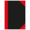 Notesbog - Bantex A4 - Kvadreret - 96 ark - 70g - Indbundet