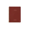 Notesbog KOZO A5 Premium Red linieret 80 sider 100g - 6 stk