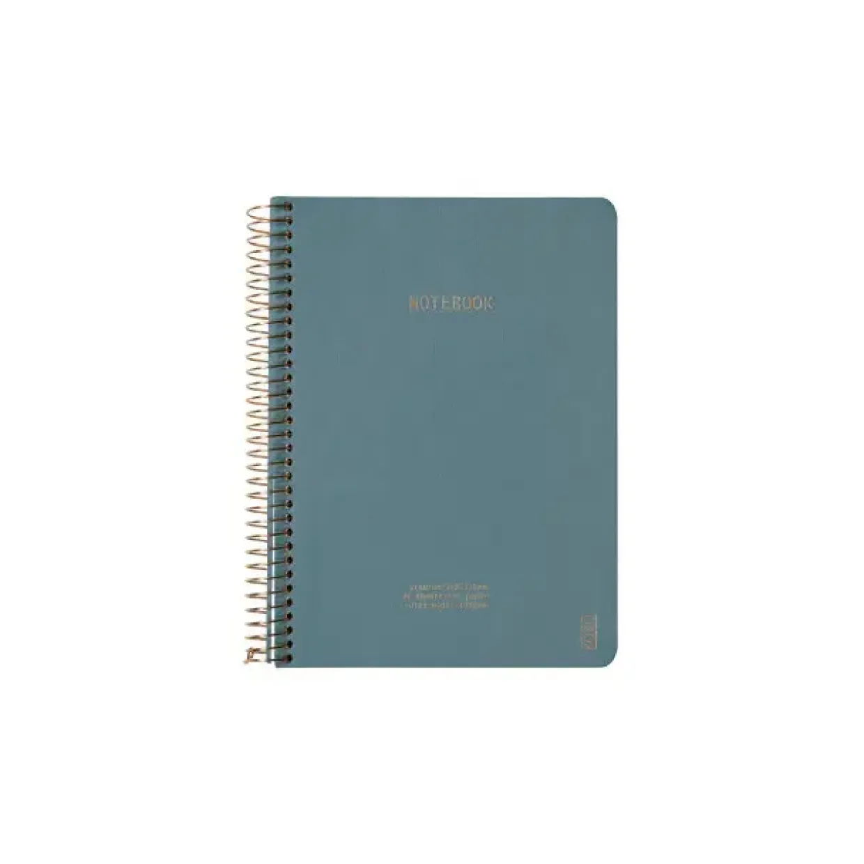 Notesbog - KOZO Premium - A5 - Linjeret - Steel Blue - 6 stk