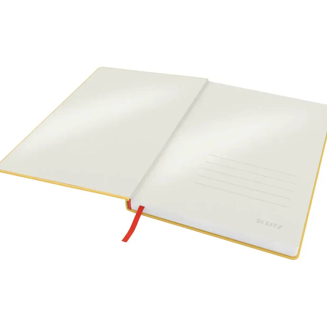 Notesbog Leitz Cosy HC L kva 80 ark 100g gul