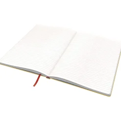 Notesbog Leitz Cosy HC L lin 80 ark 100g gul