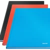 Notesbog - Leitz Solid - A4 - Hardcover - 80g - 160 sider / 80 ark - Sort - Køb minimum 6 stk.
