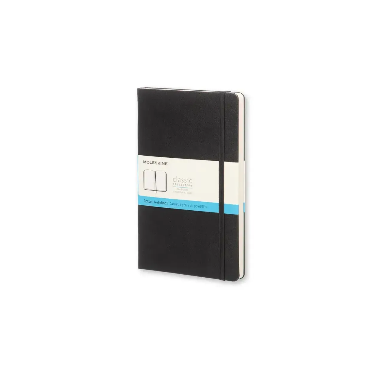 Notesbog med prikker, MOLESKINE Classic hard Large sort