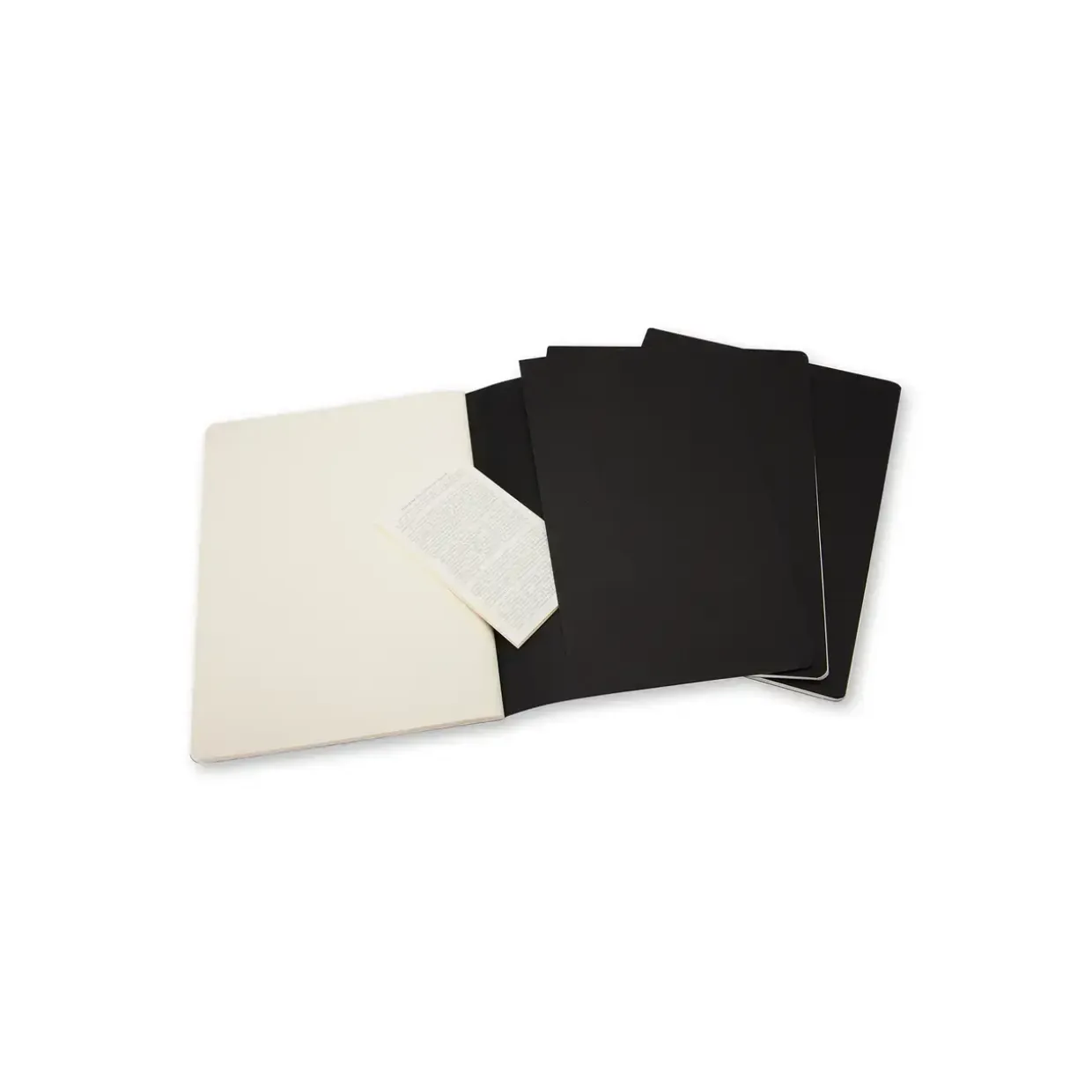 Notesbog MOLESKINE Cahier Journal ulinieret XL 3-pack