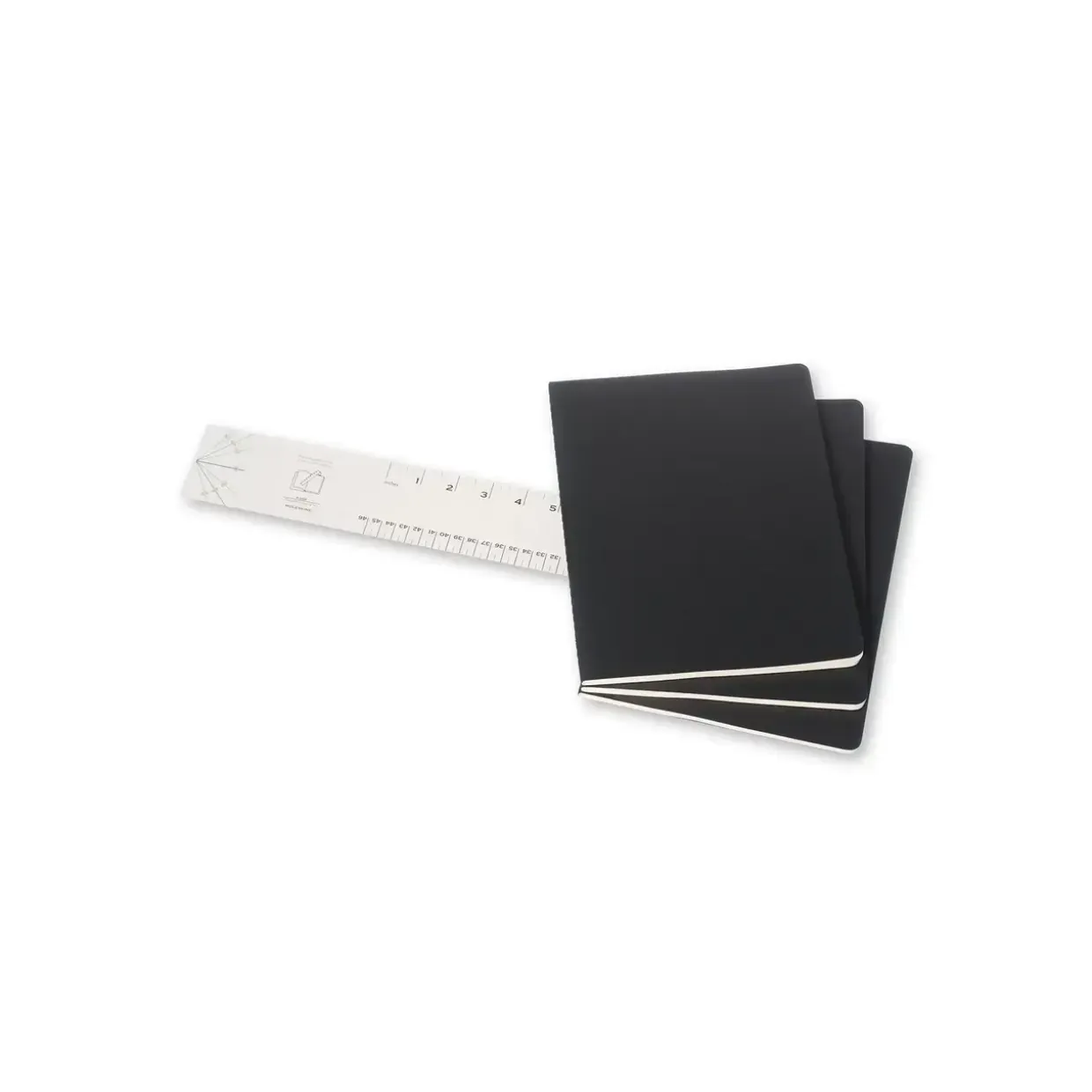 Notesbog MOLESKINE Cahier Journal ulinieret XL 3-pack