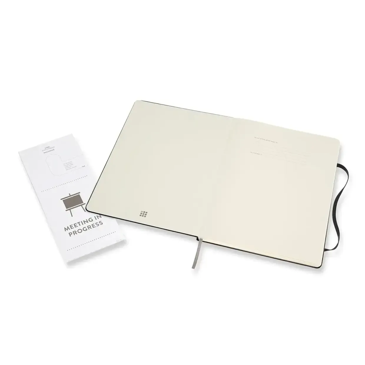 Notesbog – Moleskine Pro XL – Hard Cover – Linjeret – Sort