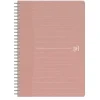 Notesbog OXFORD My Rec’Up A5 kvadreret 180sider - 5 stk assorteret