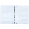 Notesbog Oxford TOUCH A4+ rød linieret 90g - 5 stk
