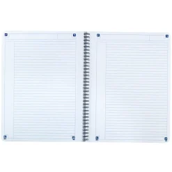 Notesbog Oxford TOUCH A4+ rød linieret 90g - 5 stk