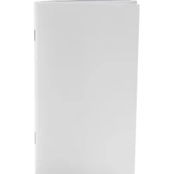 Notesbog, str. 9,5x16,6 cm, 100 g, hvid, evighedskalender, 1stk., 34 sider