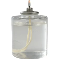 Olielys 7,3 cm Ø6,5 cm hvid paraffin - 50 timer - 36 stk