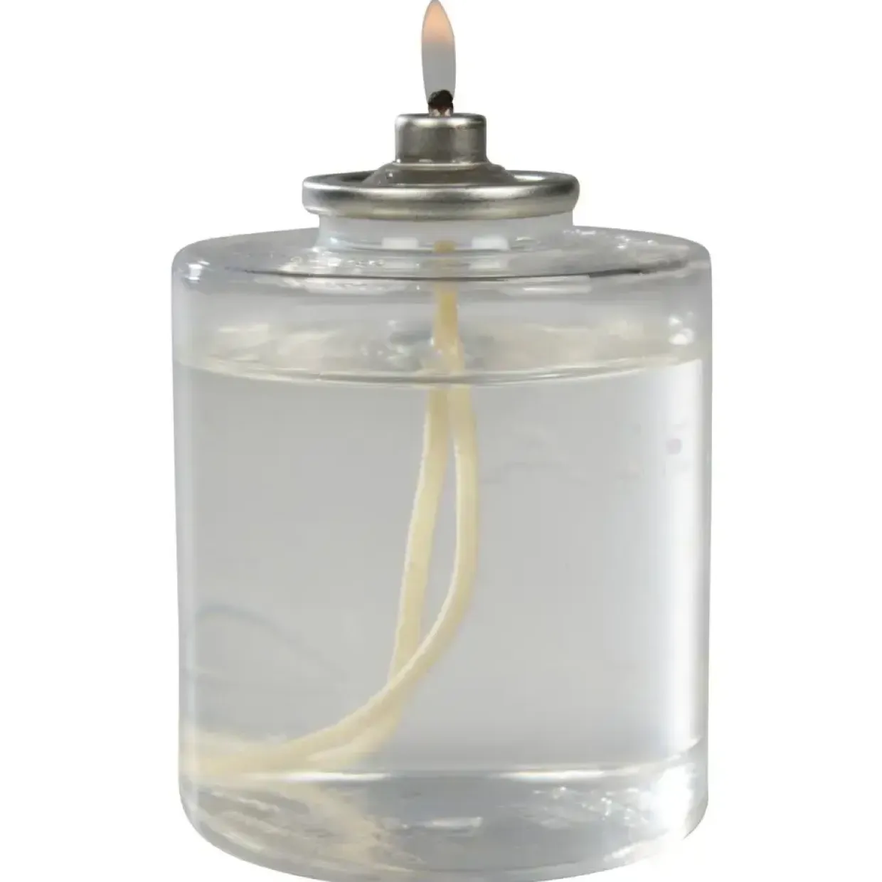 Olielys - Hvid - 6,35 cm x Ø6,05 cm - 36 timer - Palmekerneolie - 36 stk